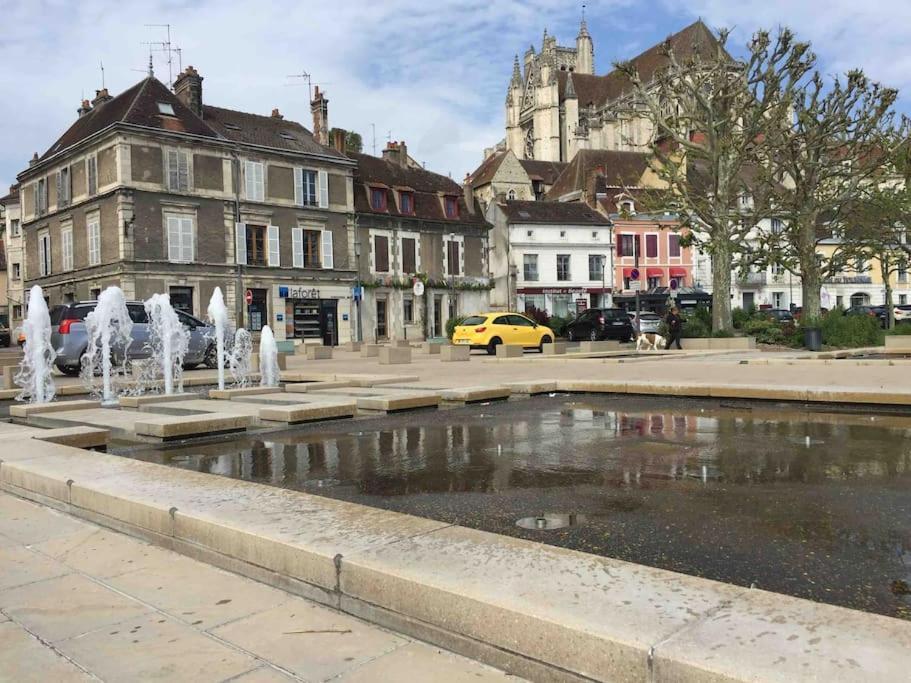 Bel Appart Au Centre-Ville Proche Gare Avec Wifi. Auxerre Exterior photo